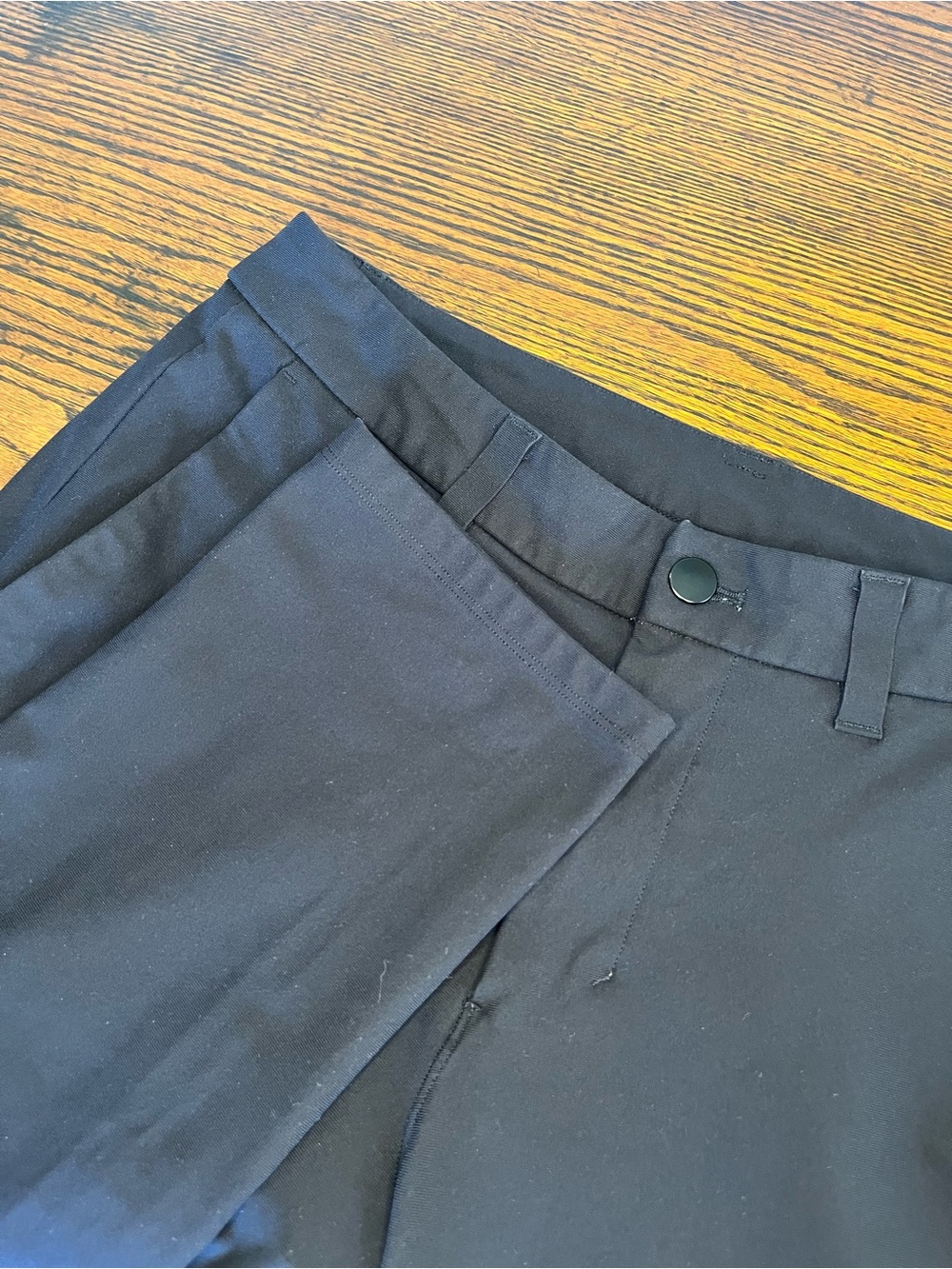 Lululemon Pants Mens 31 Black ABC Commission Chino Warpstreme Tech 31x30